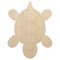 Turtle Top View Unfinished Wood Shape Piece Cutout for DIY Craft Projects